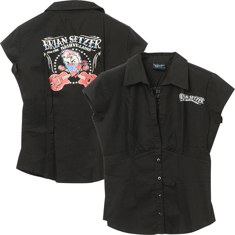 ツアー会場限定商品 BRIAN SETZER - Girls Western Shirt （超レア）