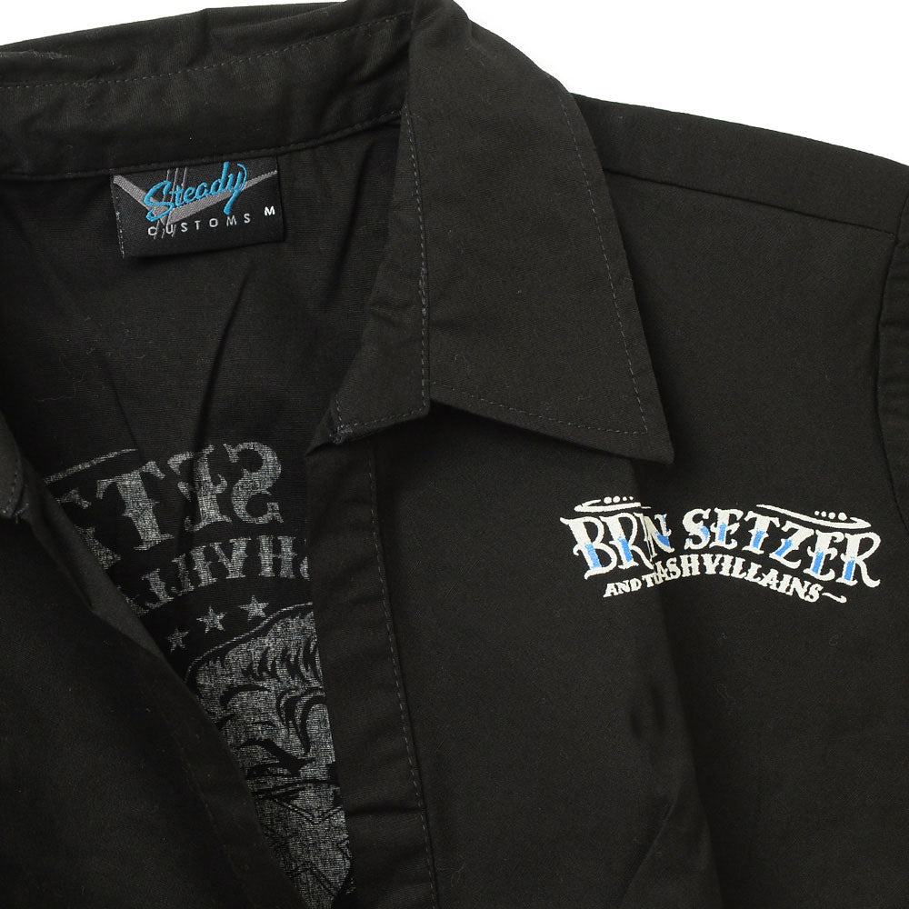 
                  
                    ツアー会場限定商品 BRIAN SETZER ブライアンセッツァー - Girls Western Shirt （超レア） / 襟付きシャツ / レディース
                  
                