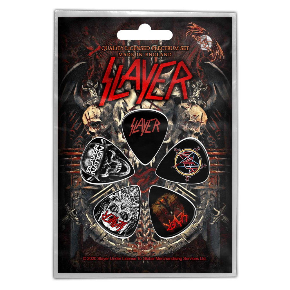 SLAYER - (Kerry King 10月 来日 ) - Demonic Plectrum Pack