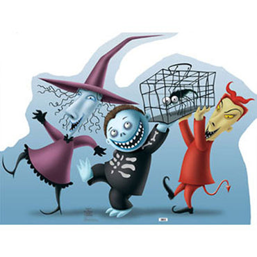 NIGHTMARE BEFORE CHRISTMAS - LOCK SHOCK AND BARREL