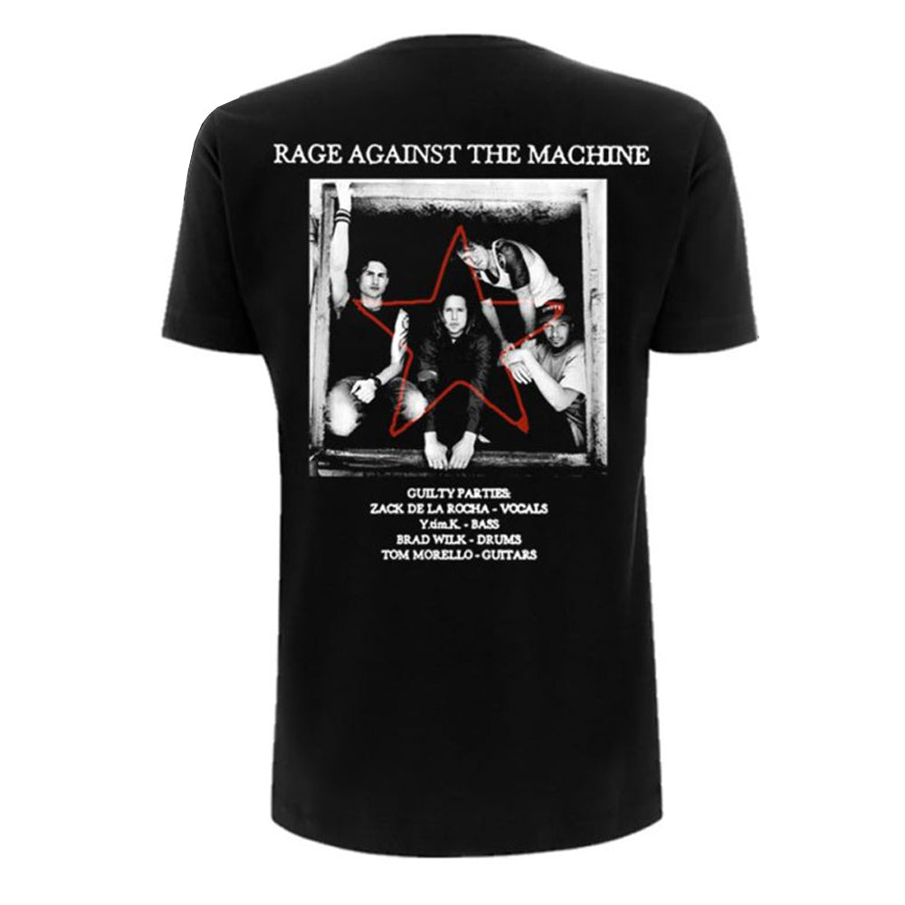 
                  
                    RAGE AGAINST THE MACHINE レイジアゲインストザマシーン - Battle Star / バックプリントあり / Tシャツ / メンズ
                  
                