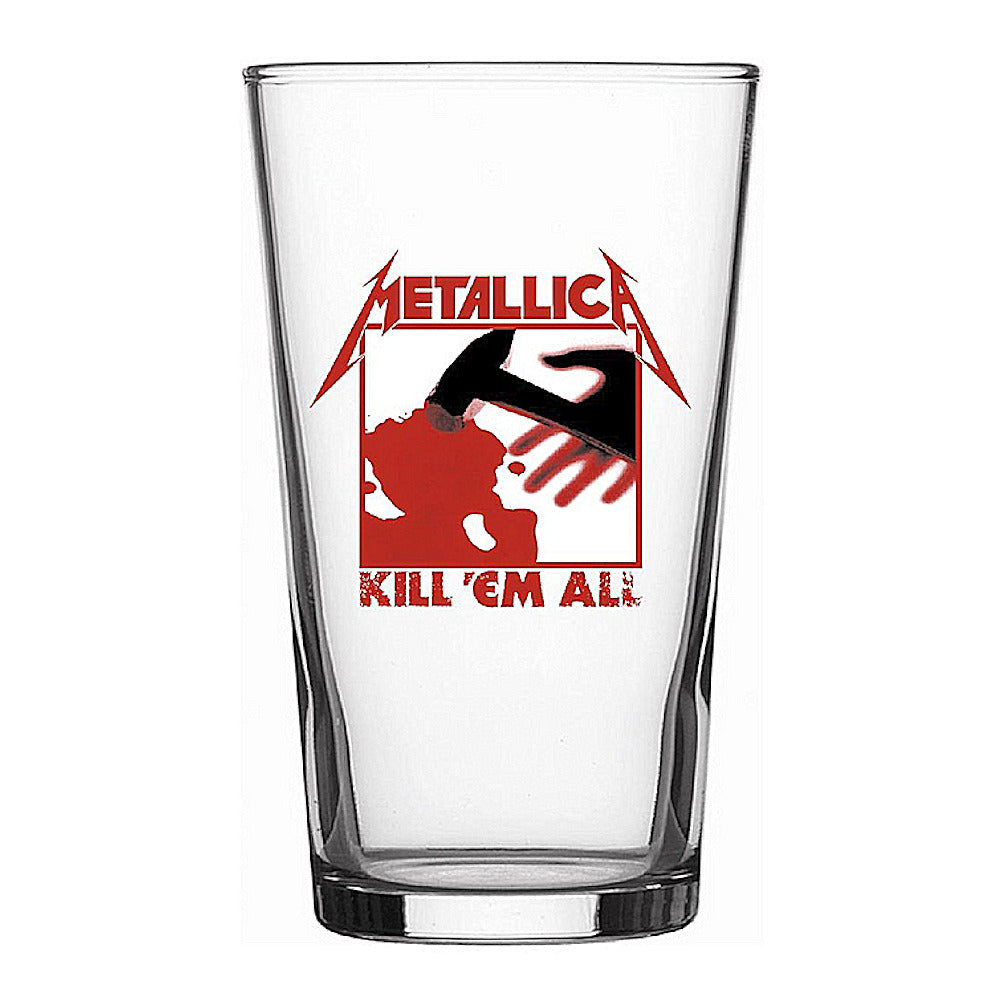 
                  
                    METALLICA メタリカ (結成 45周年 ) - Kill ‘Em All / Beer Glass / 食器・グラス
                  
                