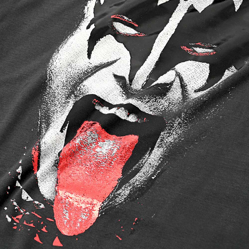 
                  
                    KISS キッス (エース・フレーリー 追悼 ) - 【世界限定500着 Foil Print特別仕様】Gene Simmons / Amplified（ ブランド ） / Tシャツ / メンズ
                  
                