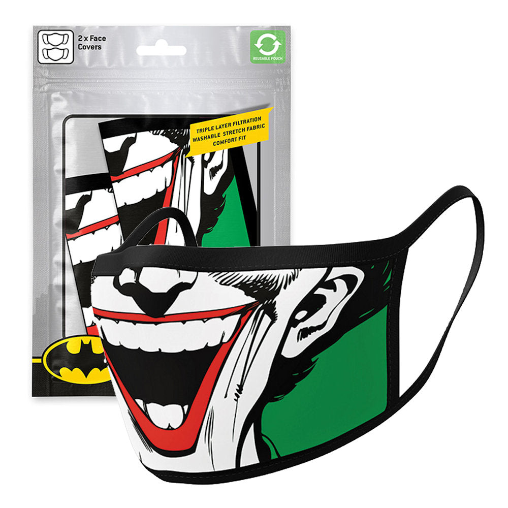 
                  
                    DC COMICS DCコミックス (ジョーカー 新作公開 ) - Joker Face 2枚セット / ファッション・マスク
                  
                