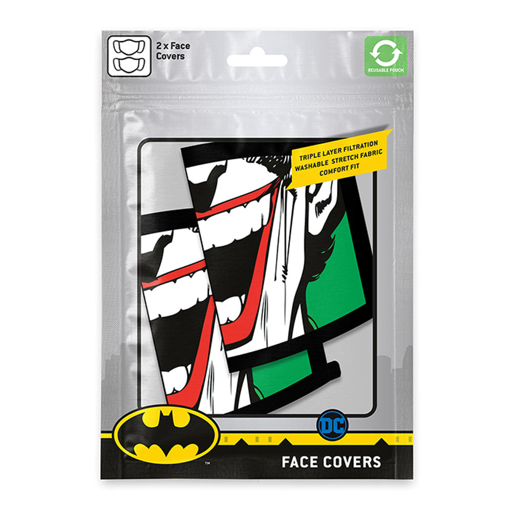 
                  
                    DC COMICS DCコミックス (ジョーカー 新作公開 ) - Joker Face 2枚セット / ファッション・マスク
                  
                