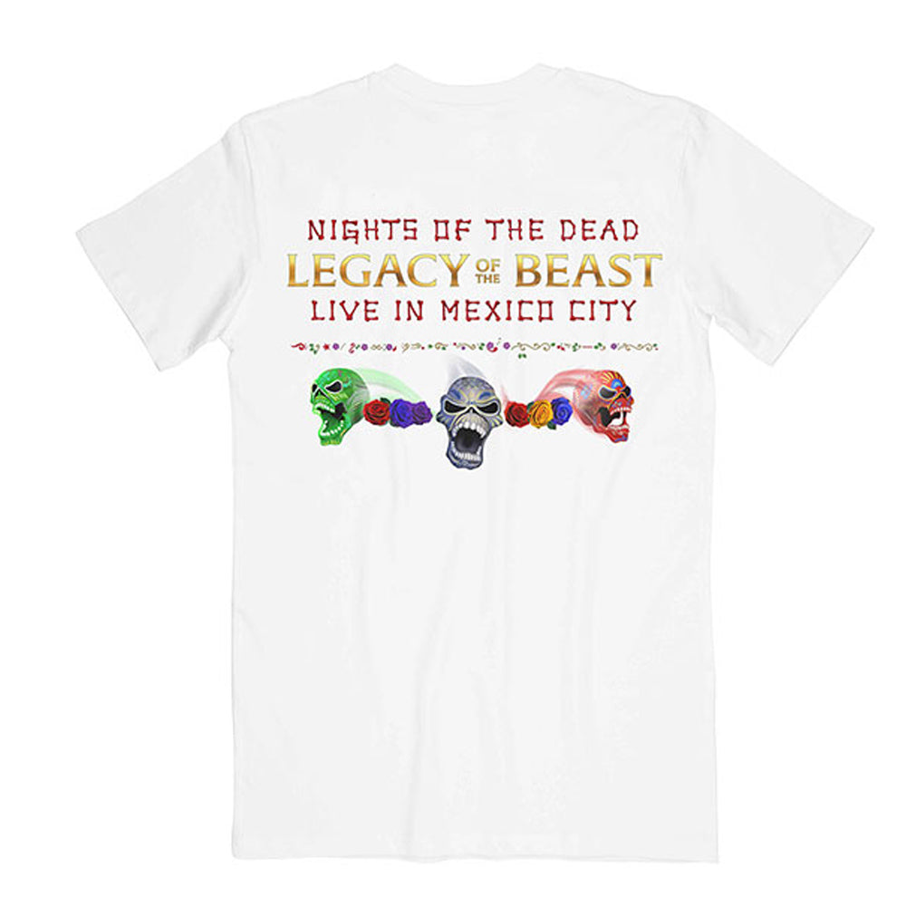 
                  
                    IRON MAIDEN アイアンメイデン (結成 50周年 ) - Legacy of the Beast Live In Mexico City / バックプリントあり / Tシャツ / メンズ
                  
                