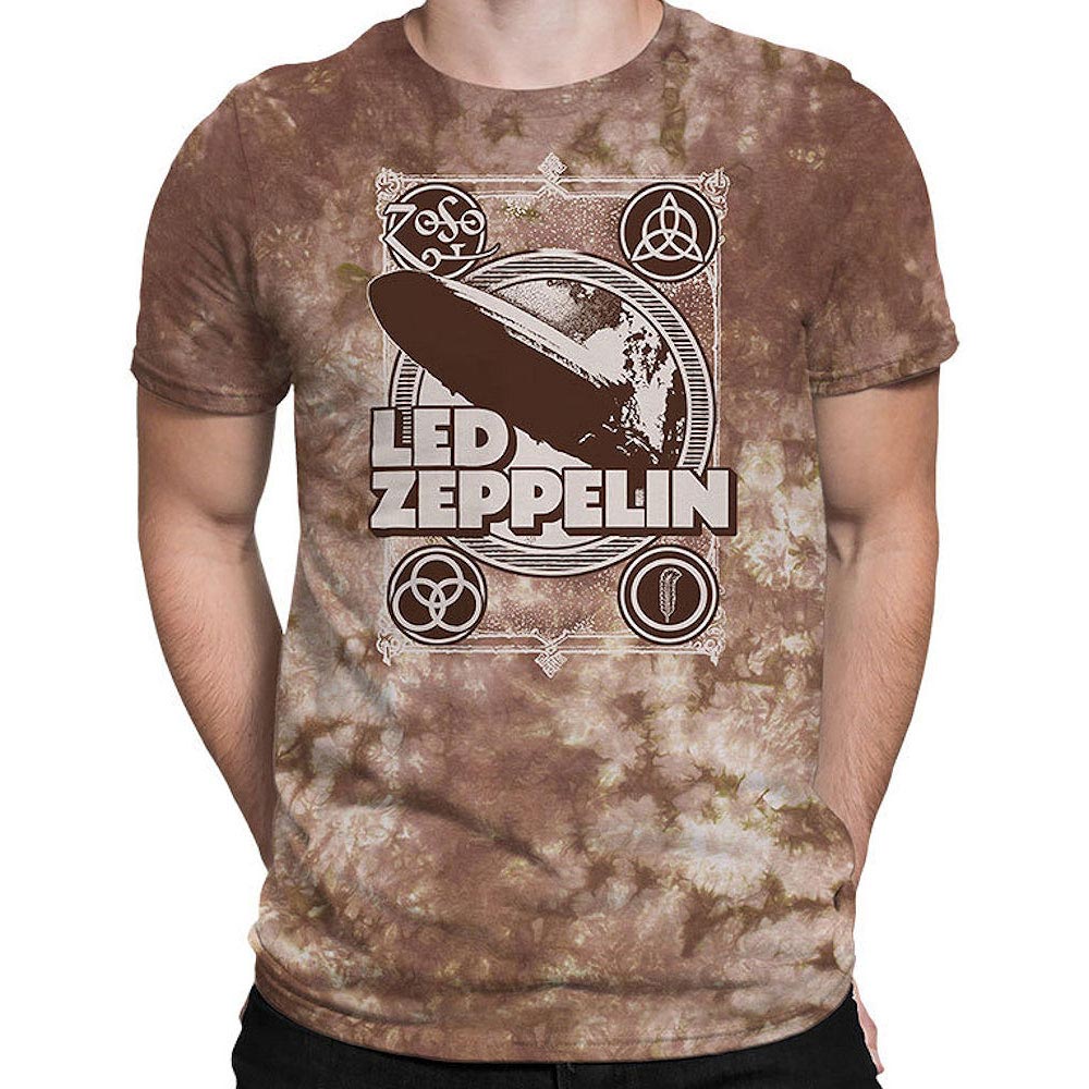 
                  
                    LED ZEPPELIN レッドツェッペリン (公式 映画公開 記念 ) - Poster / タイダイ / Tシャツ / メンズ
                  
                