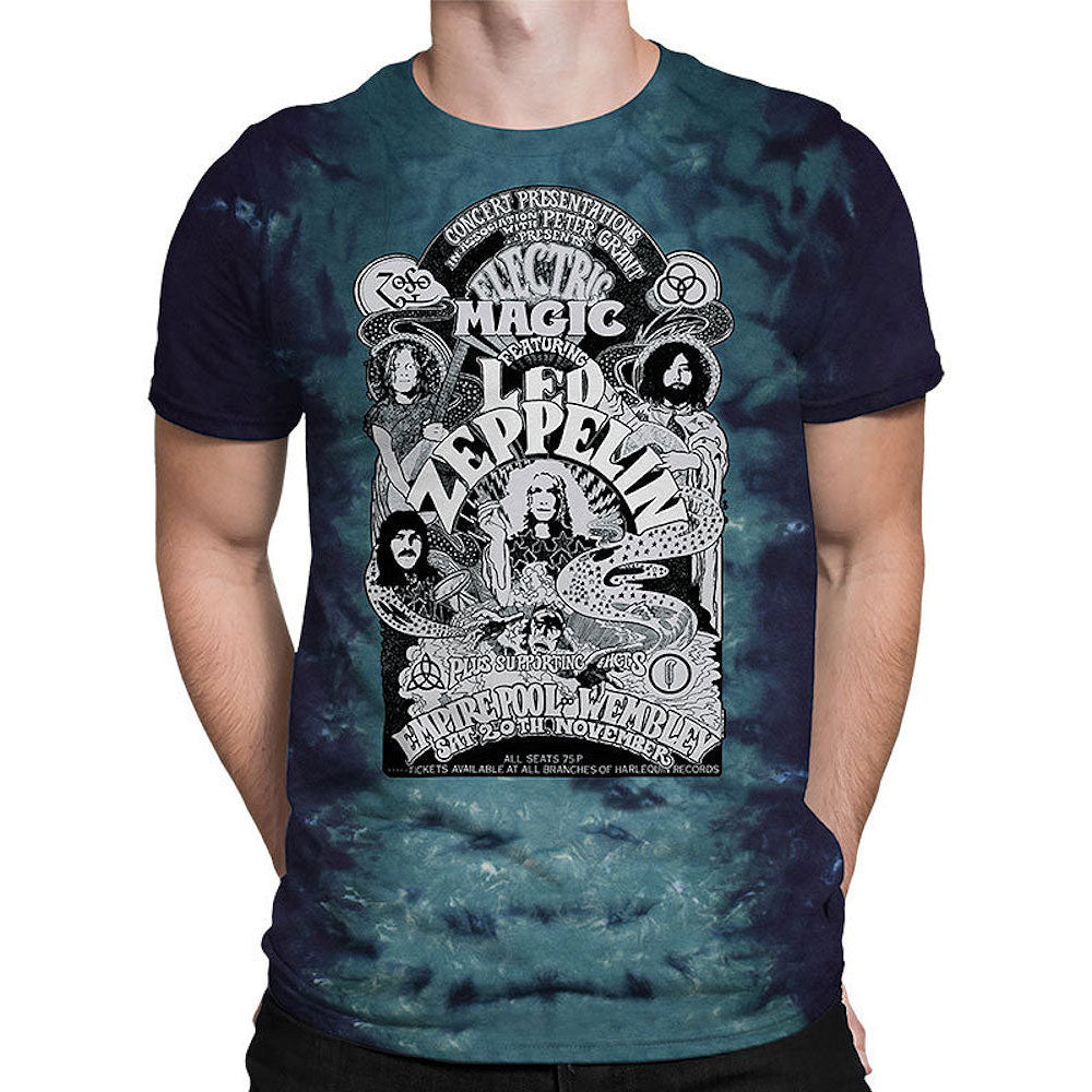 
                  
                    LED ZEPPELIN レッドツェッペリン (公式 映画公開 記念 ) - ELECTRIC MAGIC / タイダイ / Tシャツ / メンズ
                  
                