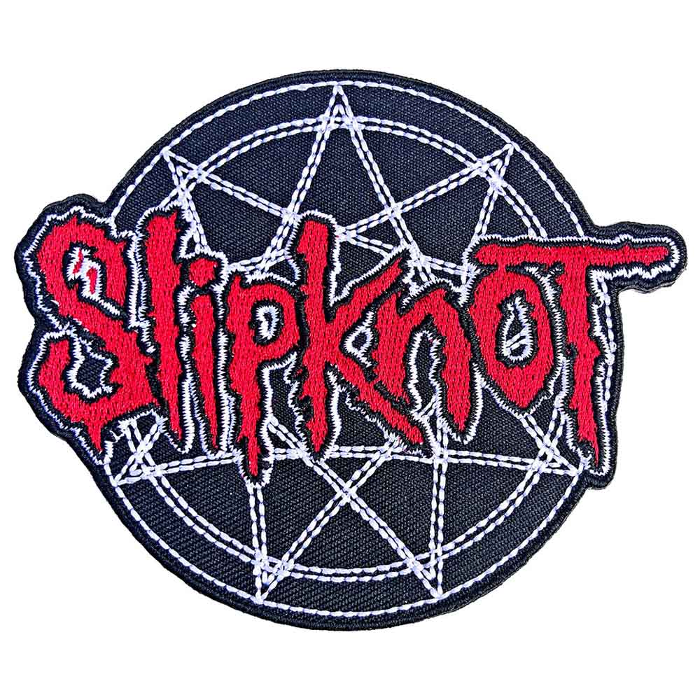 SLIPKNOT - (結成 30周年 ) - Red Logo Over Nonogram