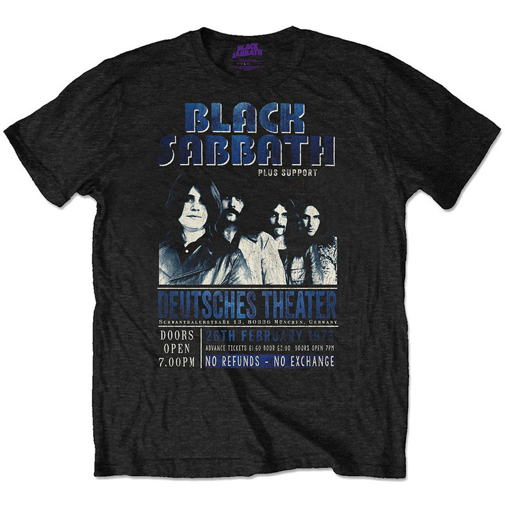 BLACK SABBATH - (OZZY OSBOURNE 追悼 ) - Deutsches '73 / ECO-TEE