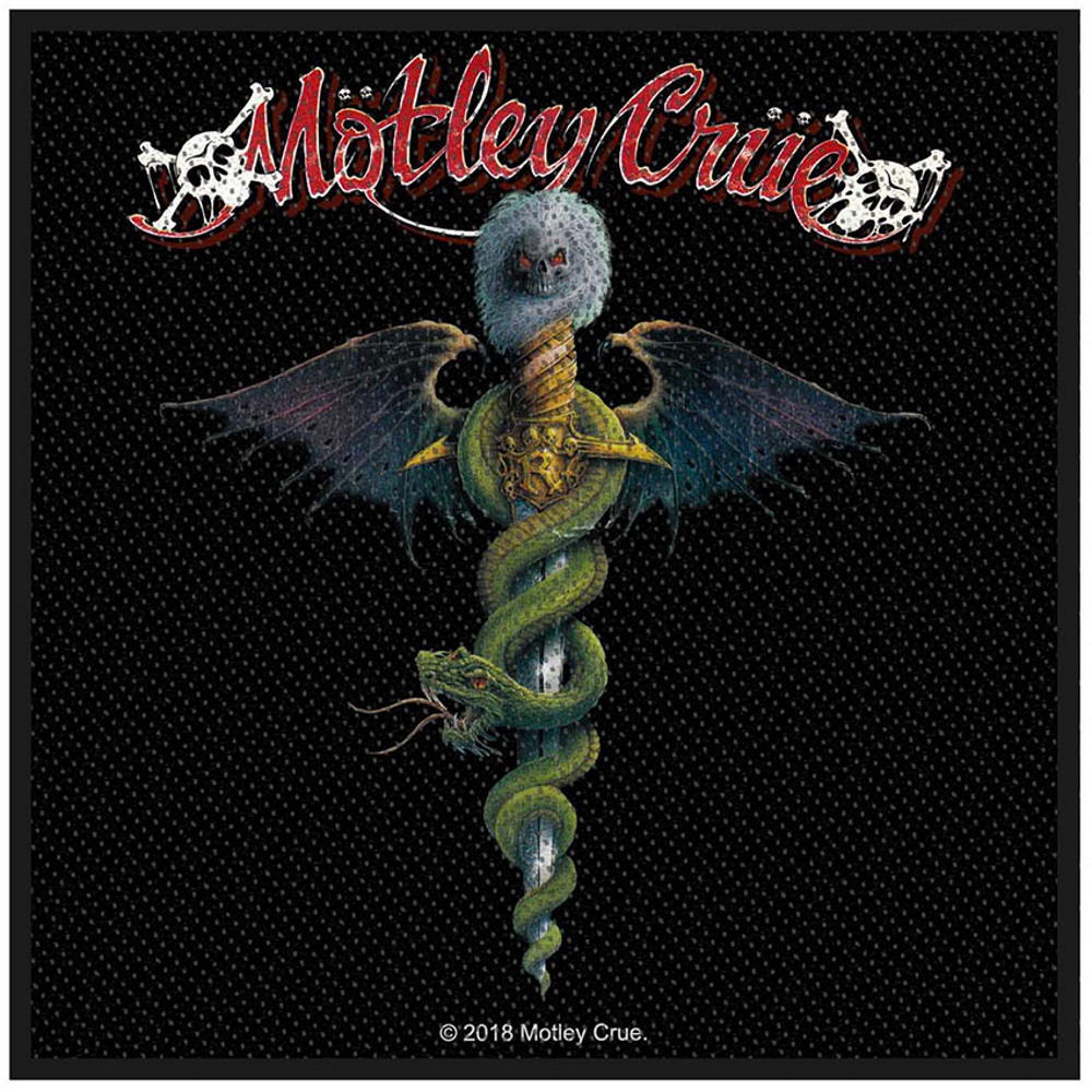 MOTLEY CRUE - (来日 40周年 ) - STANDARD PATCH / DR FEELGOOD (LOOSE)