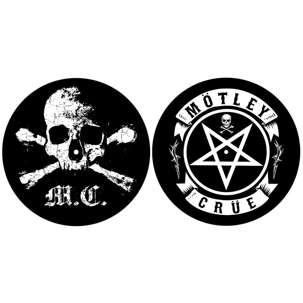 MOTLEY CRUE - (来日 40周年 ) - Skull / Pentagram / 2枚セット