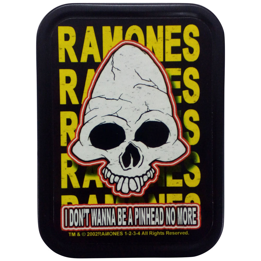 RAMONES - (来日 45周年 ) - STASH TIN ROUNDHEAD