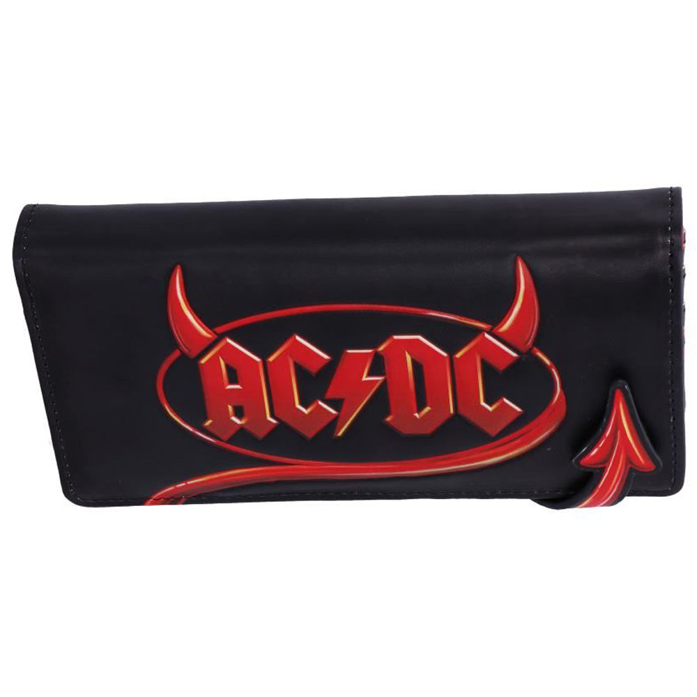 
                  
                    AC/DC エーシーディーシー (Back in Black 45周年 ) - Logo Lightning Embossed Purse Wallet / 財布
                  
                