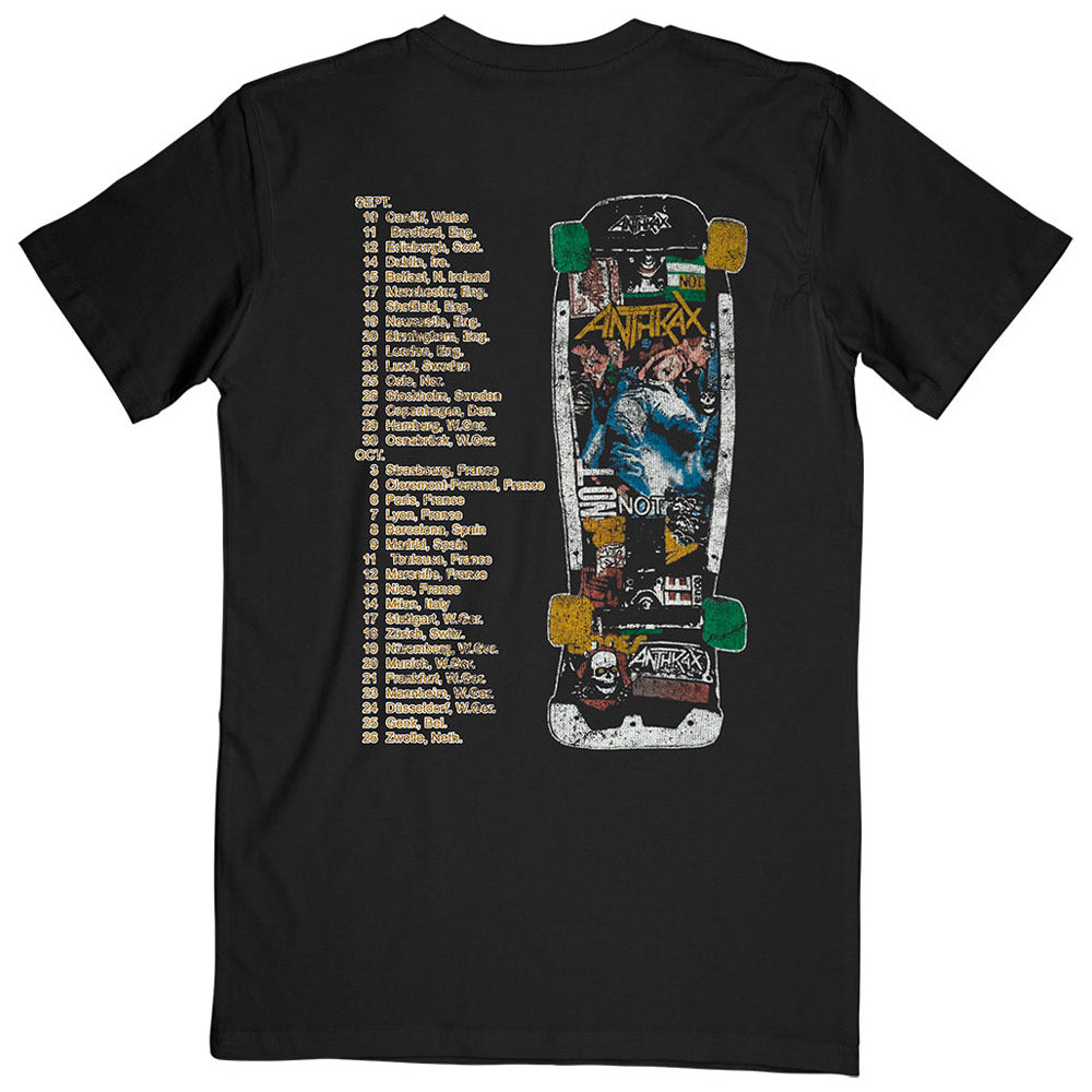 
                  
                    ANTHRAX アンスラックス (デビュー40周年 ) - Spreading Skater Notman Vintage / バックプリントあり / Tシャツ / メンズ
                  
                