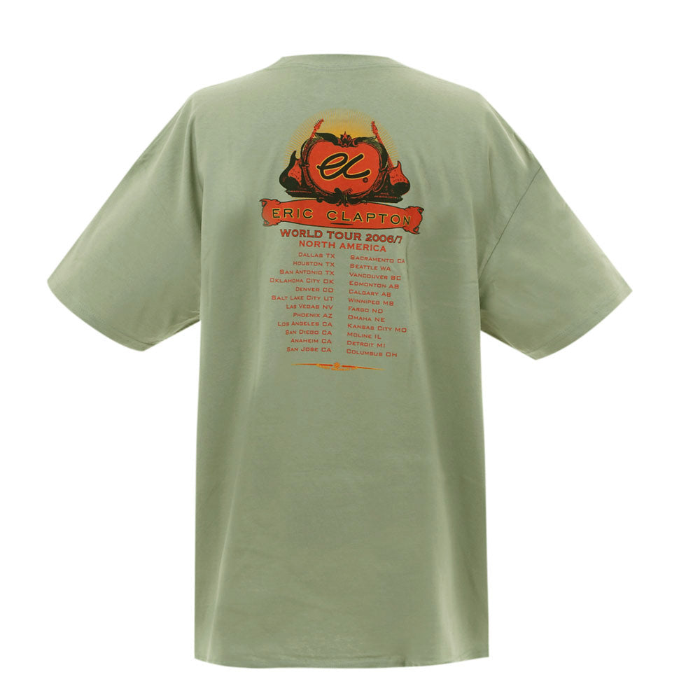 
                  
                    ERIC CLAPTON エリッククラプトン (4月 来日 ) - コンサート会場限定商品 2006 / 07 Green Fire Tour / バックプリントあり / Tシャツ / メンズ
                  
                