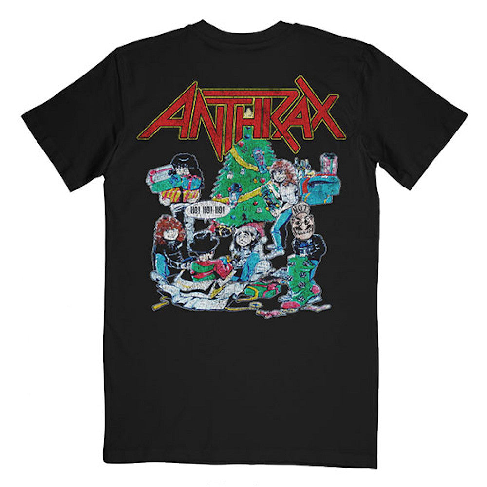 
                  
                    ANTHRAX アンスラックス (デビュー40周年 ) - 【クリスマス限定】Vintage Christmas / バックプリントあり / Tシャツ / メンズ
                  
                