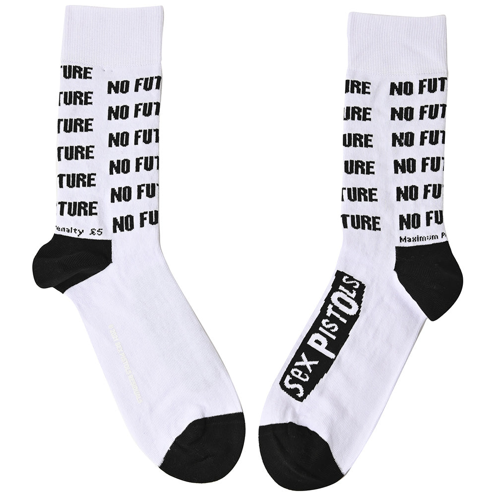 
                  
                    SEX PISTOLS セックスピストルズ (デビュー 50周年 ) - No Future / ソックス / メンズ
                  
                