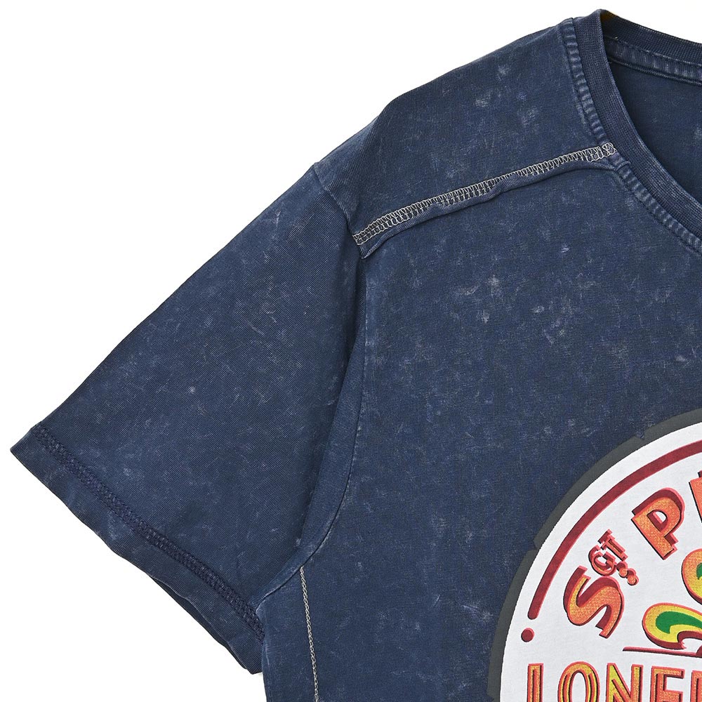 
                  
                    THE BEATLES ビートルズ (結成 65周年 ) - Sgt Pepper Drum / Black Label（ブランド） / Snow Wash / Tシャツ / メンズ
                  
                