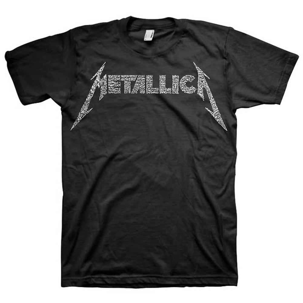 
                  
                    METALLICA メタリカ - 40th Anniversary Songs Logo / バックプリントあり / Tシャツ / メンズ
                  
                