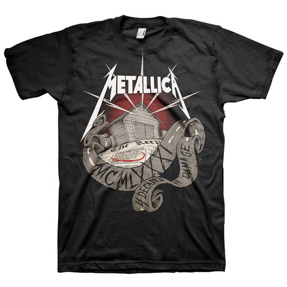 
                  
                    METALLICA メタリカ (結成 45周年 ) - 40th Anniversary Garage / バックプリントあり / Tシャツ / メンズ
                  
                