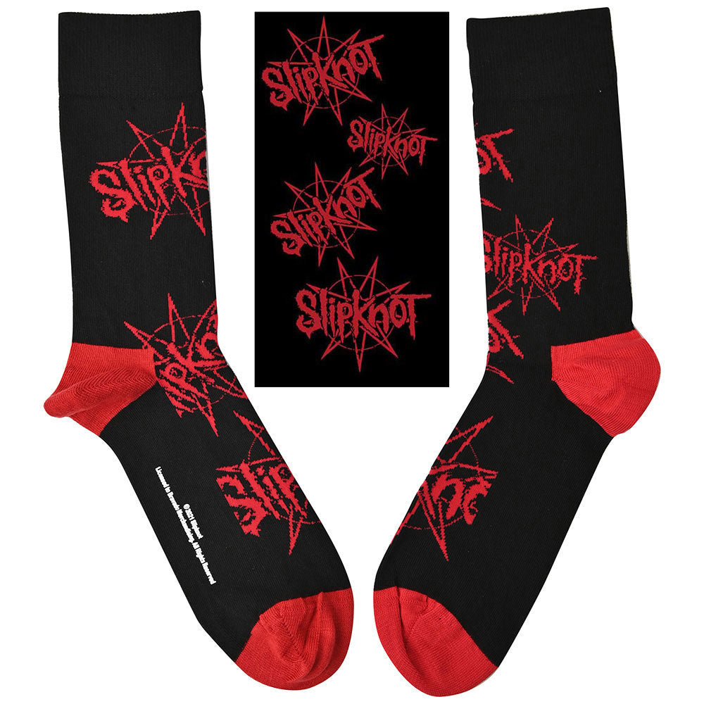 
                  
                    SLIPKNOT スリップノット - Logo & Nonagram / ソックス / メンズ
                  
                
