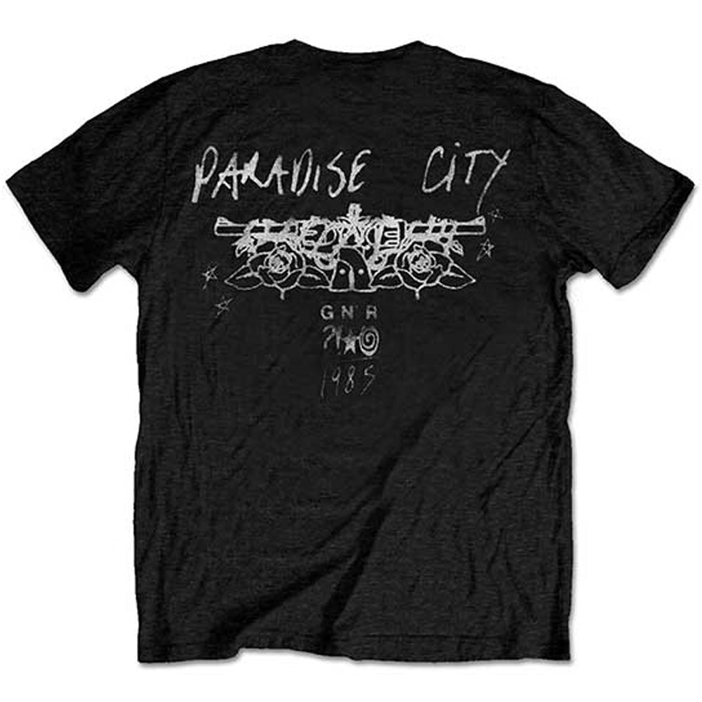 
                  
                    GUNS N ROSES ガンズアンドローゼズ (結成 40周年 ) - Paradise City Stars / バックプリントあり / Tシャツ / メンズ
                  
                