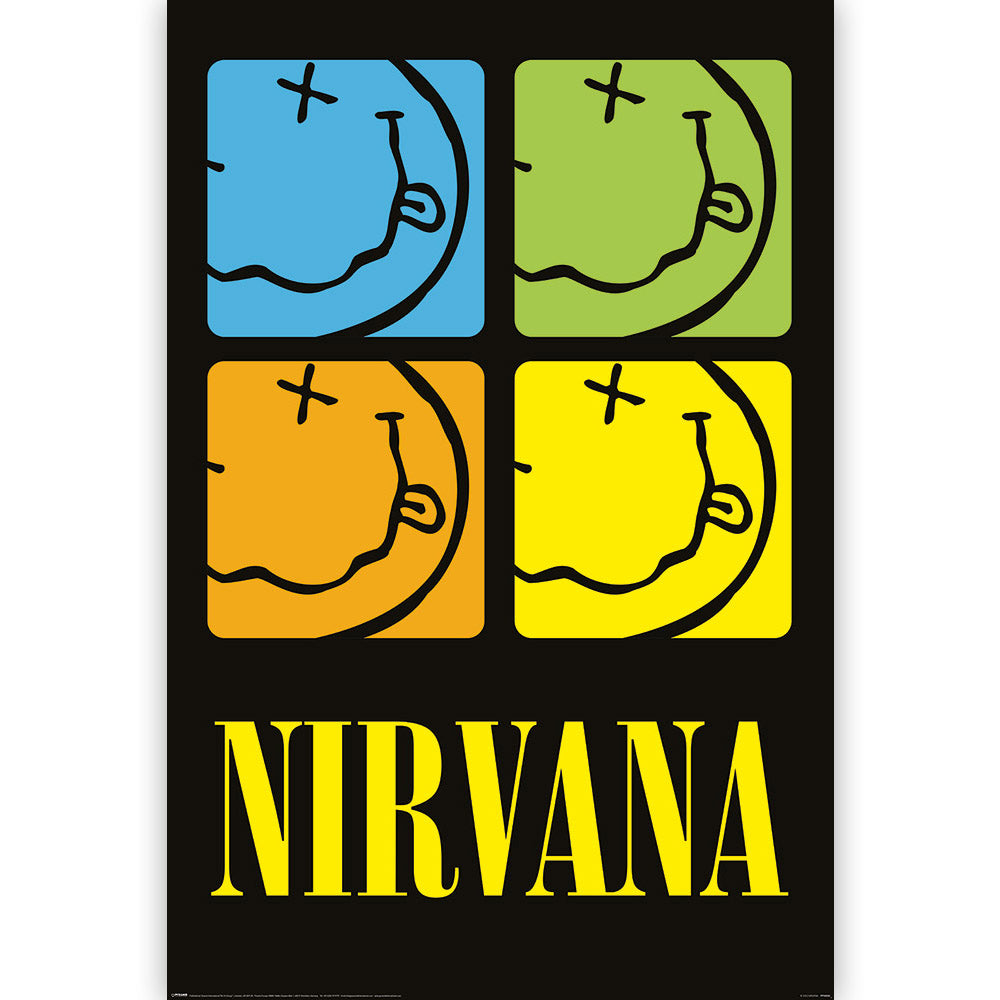 NIRVANA - Smiley Squares