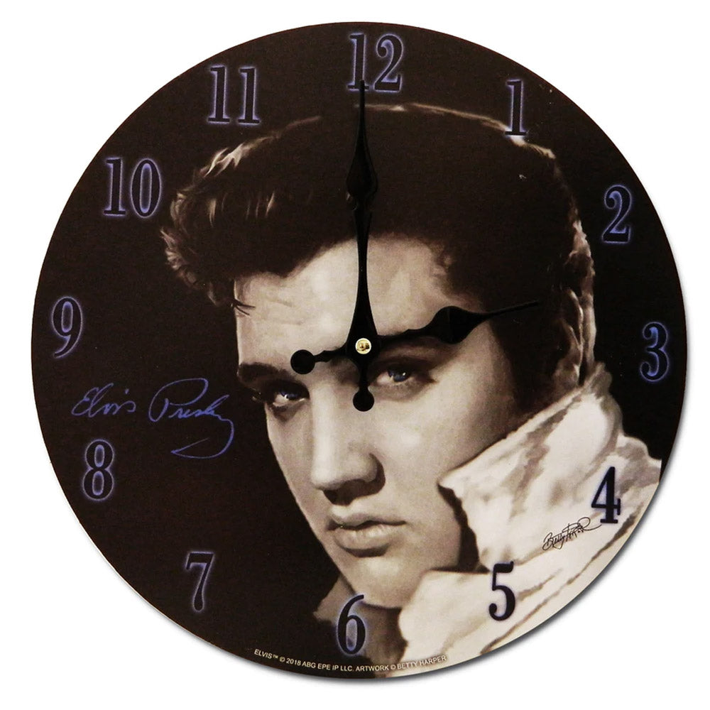 
                  
                    ELVIS PRESLEY - Black & White Photo
                  
                