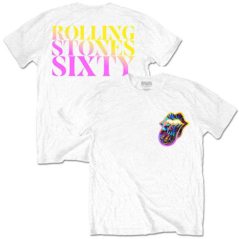 ROLLING STONES - (来日 35周年 記念 ) - Sixty Gradient Text / バックプリントあり