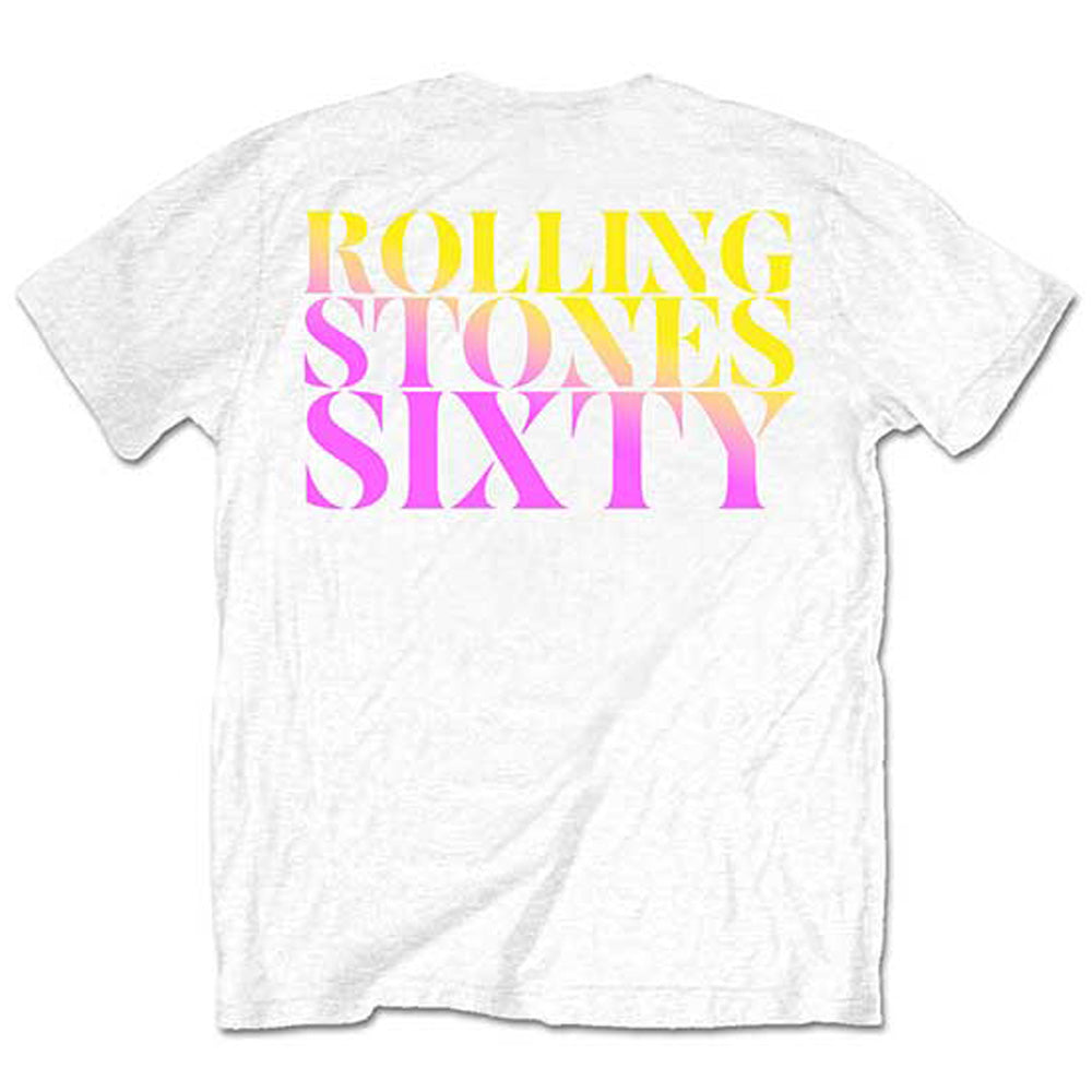 
                  
                    ROLLING STONES ローリングストーンズ (来日 35周年 記念 ) - Sixty Gradient Text / バックプリントあり / Tシャツ / メンズ
                  
                
