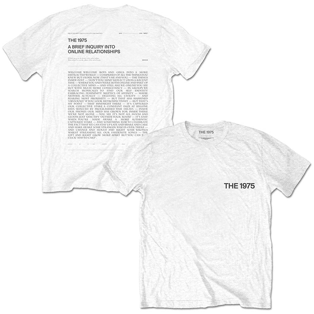 THE 1975 - A Brief Inquiry / バックプリントあり