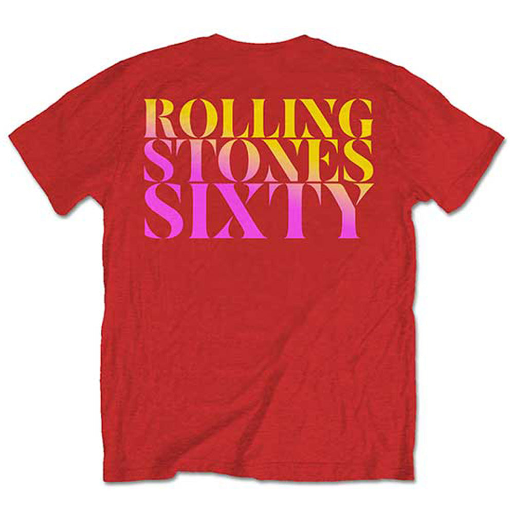 
                  
                    ROLLING STONES ローリングストーンズ (来日 35周年 記念 ) - Sixty Gradient Text / バックプリントあり / Tシャツ / メンズ
                  
                