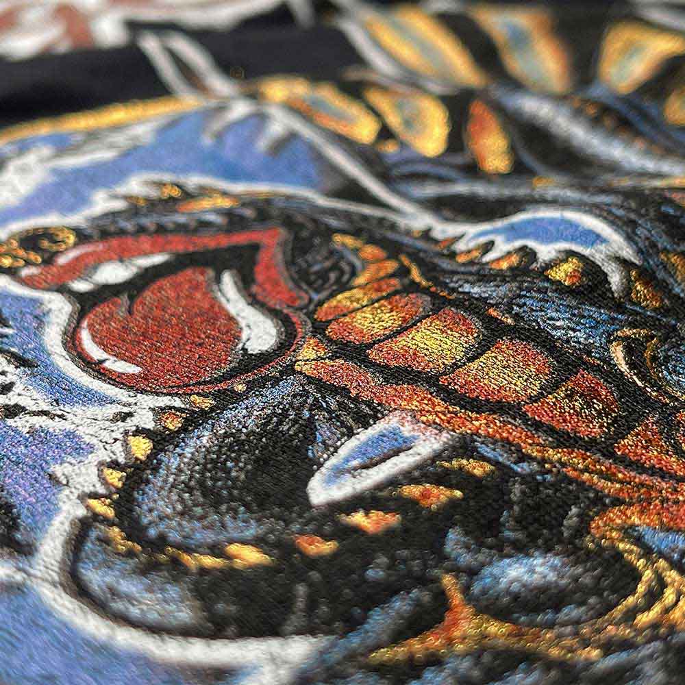 
                  
                    ROLLING STONES ローリングストーンズ (来日 35周年 記念 ) - Sixty Dragon Globe / 箔プリント / Tシャツ / メンズ
                  
                