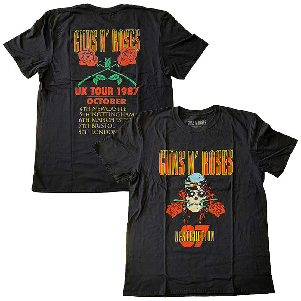 GUNS N ROSES - (結成 40周年 ) - UK Tour '87 / バックプリントあり