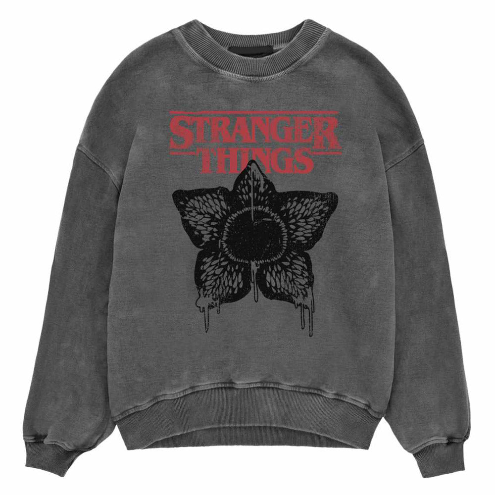 STRANGER THINGS - (シーズン5 2025年配信決定 ) - HORROR SILHOUETTE / ACID WASH