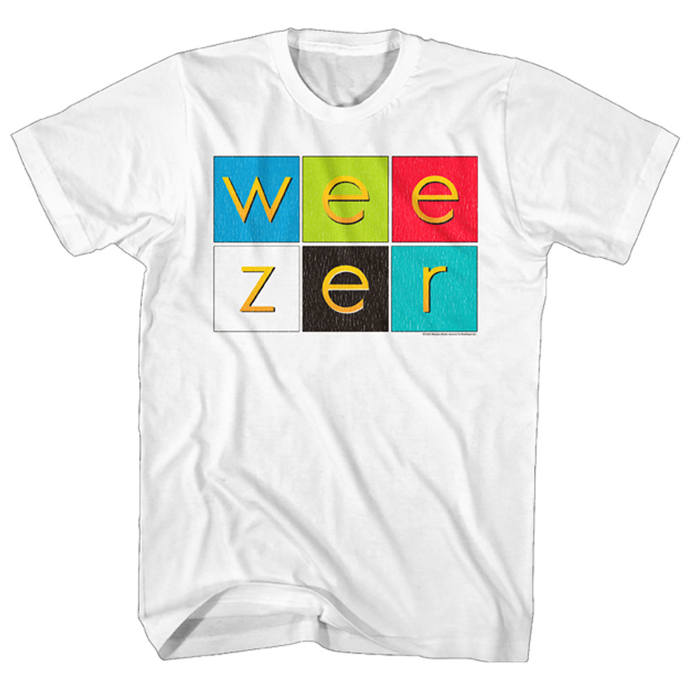 WEEZER - ALBUM COLOR SQUARES