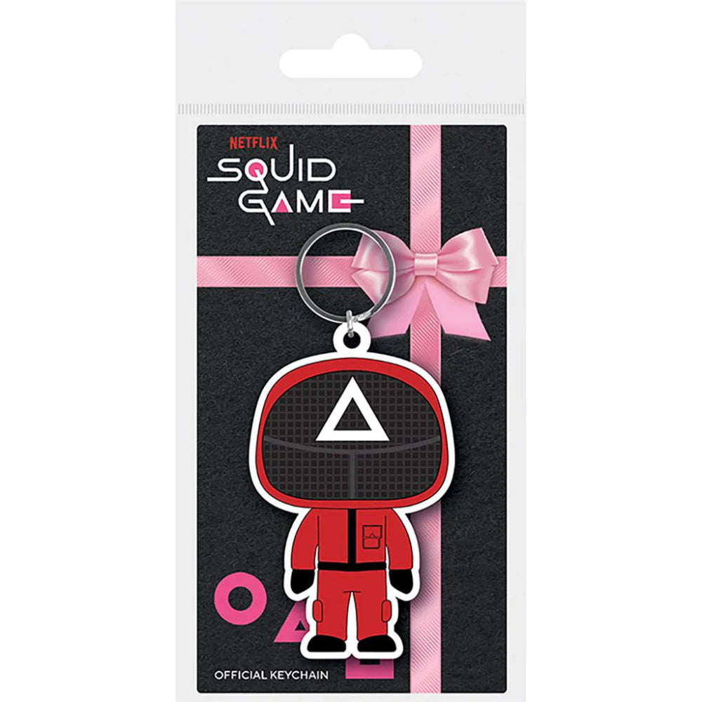SQUID GAME - Triangle Guard / ラバー・キーリング