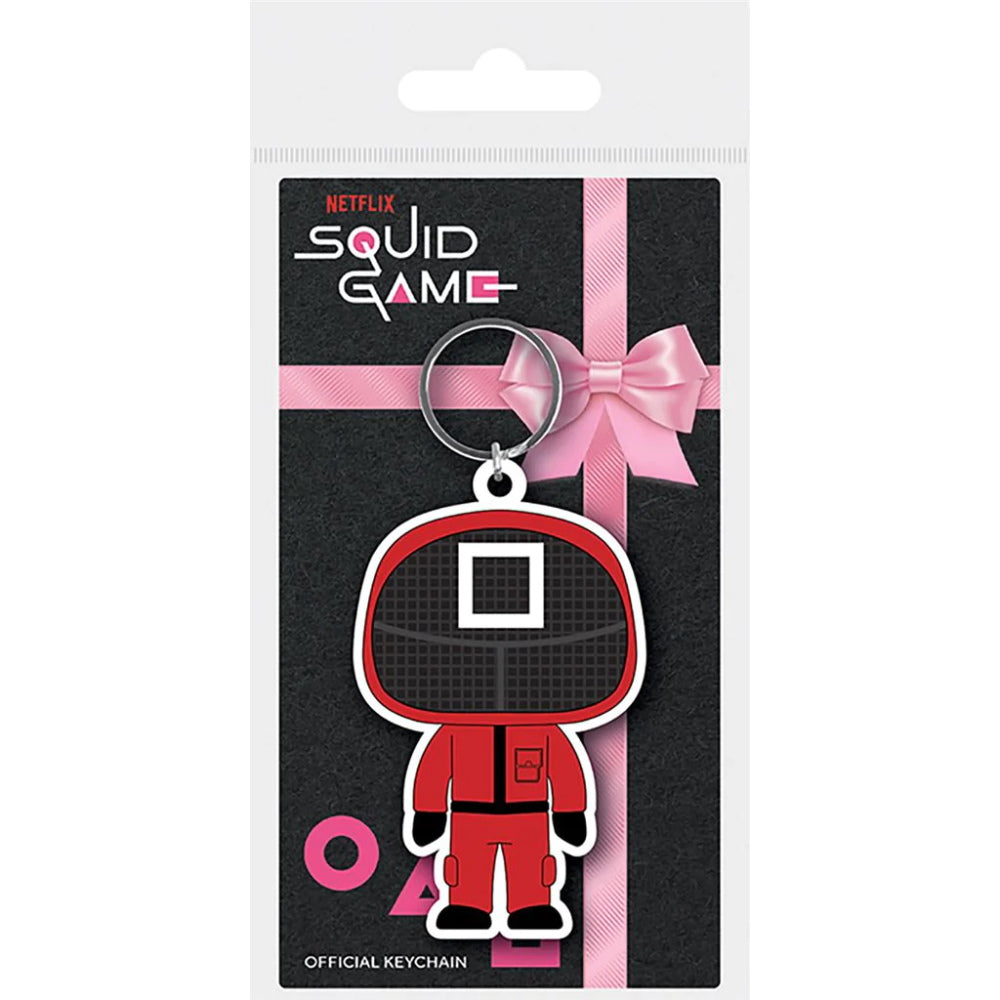 SQUID GAME - Square Guard / ラバー・キーリング