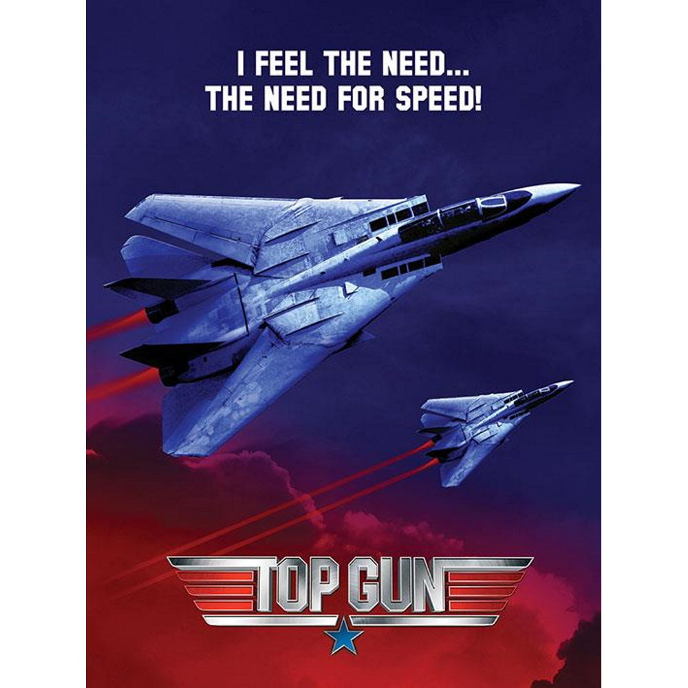 TOP GUN - (アイスマン追悼 ) - Need For Speed Jets  / キャンバス・プリント木枠（ビックサイズ 60×80×3.8cm）