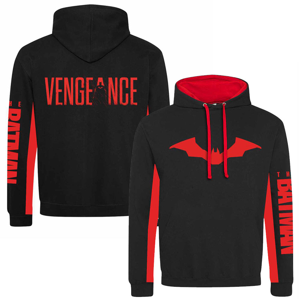 BATMAN - Icon and Text Contrast / バックプリントあり / アームプリントあり