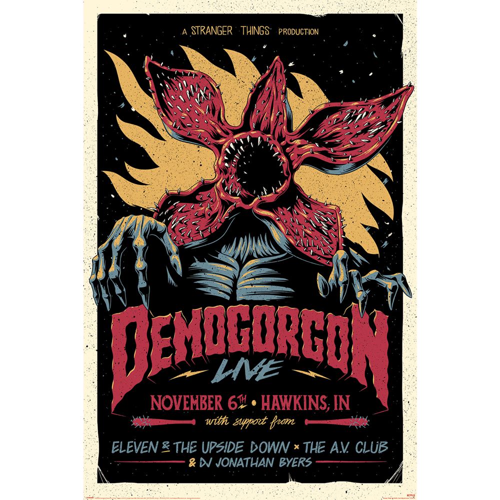 STRANGER THINGS - (シーズン5 2025年配信決定 ) - DEMOGORGON LIVE / 世界限定2000枚
