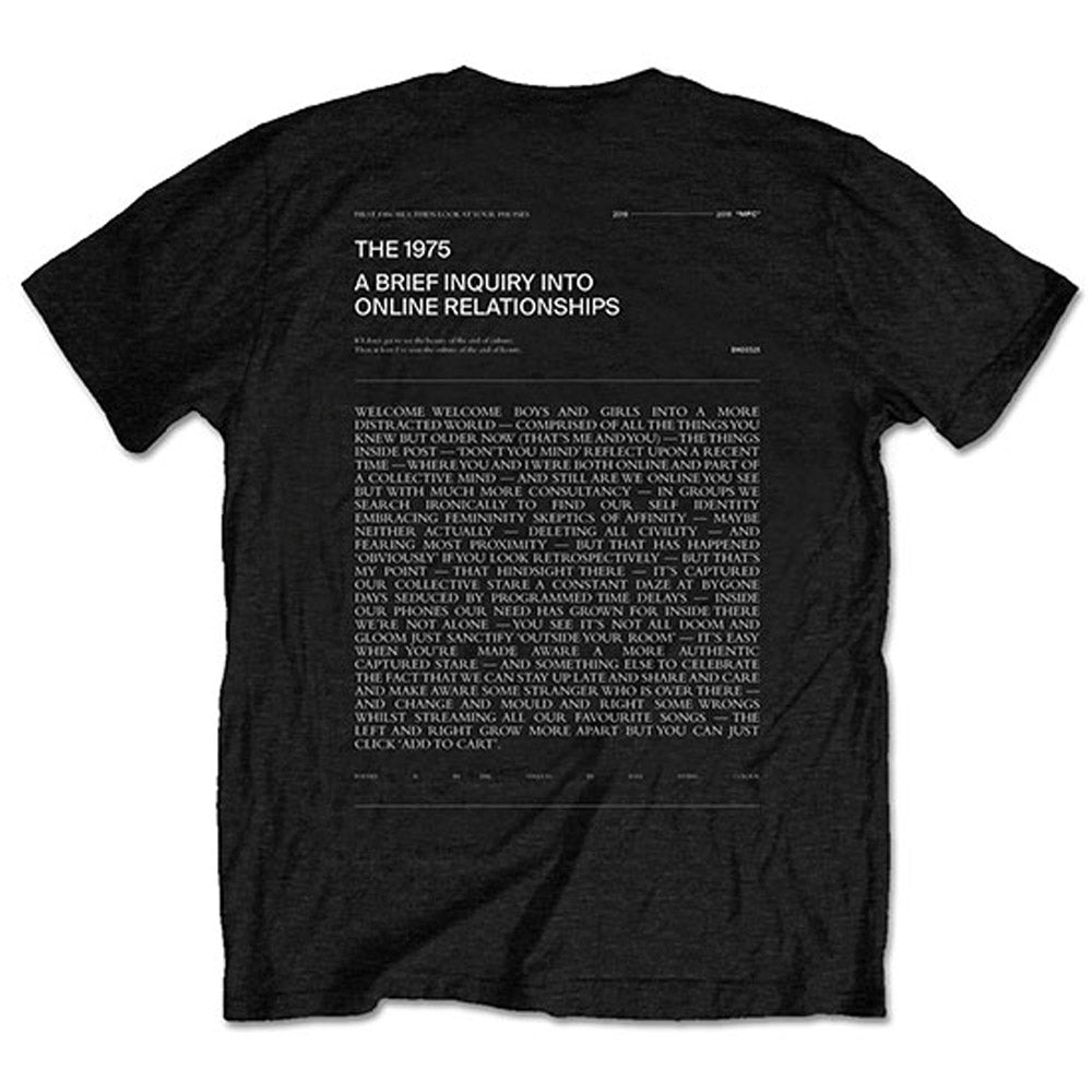 
                  
                    THE 1975 - A Brief Inquiry / バックプリントあり / Tシャツ / メンズ
                  
                