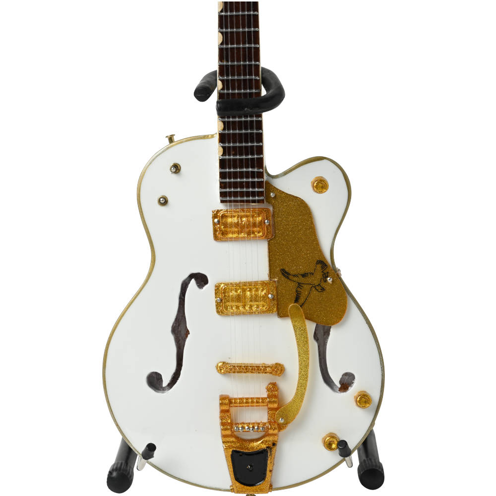 
                  
                    STRAY CATS ストレイキャッツ (北米ツアー 決定！ ) - Brian Setzer White Hollow Body ミニチュア / ミニチュア楽器
                  
                
