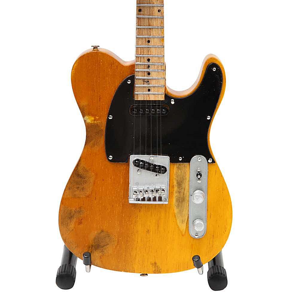 
                  
                    BRUCE SPRINGSTEEN ブルーススプリングスティーン (26' US Tour 記念 ) - The Boss Licensed Fender Tele- Vintage Blonde / ミニチュア楽器
                  
                