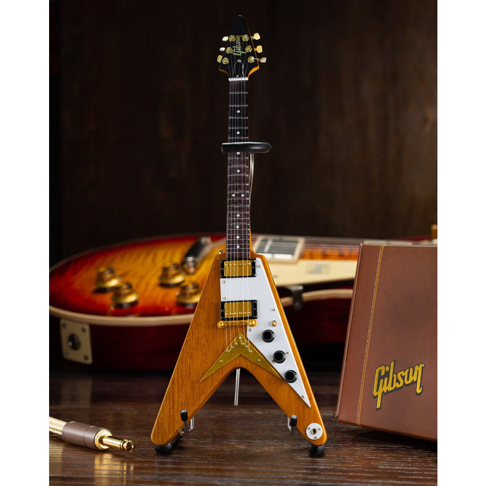 
                  
                    GIBSON ギブソン - 1958 Korina Flying V / ミニチュア楽器
                  
                