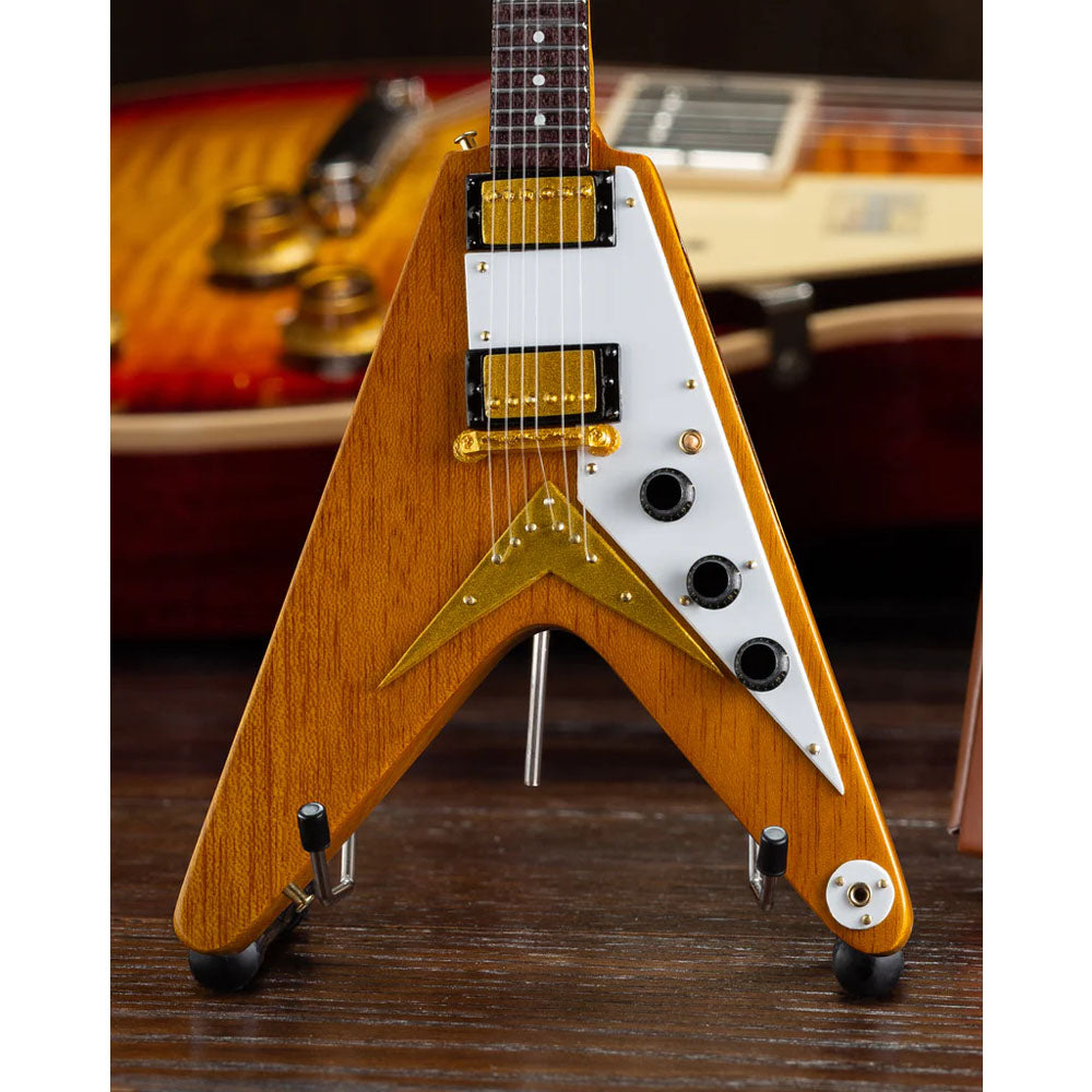 
                  
                    GIBSON ギブソン - 1958 Korina Flying V / ミニチュア楽器
                  
                