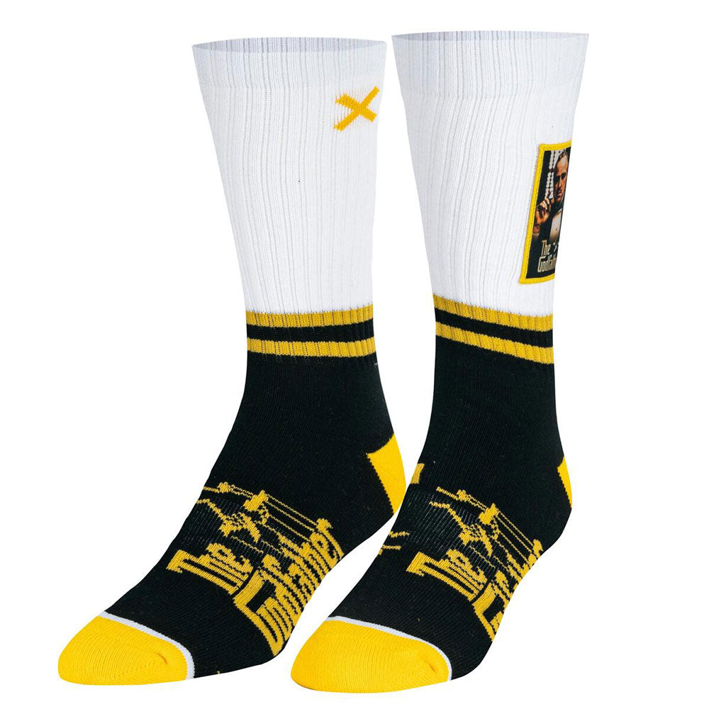 
                  
                    GODFATHER ゴッドファーザー (GODFATHER 3 公開35周年 ) - Mens Crew Sideways / ワッペン付き / OddSox（ブランド） / ソックス / メンズ
                  
                