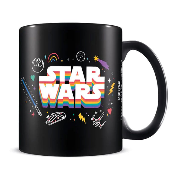 STAR WARS スターウォーズ (「エピソード1」 25周年 ) - Logo Rainbow / マグカップ 【公式 / オフィシャル】 –  PGS wholesale