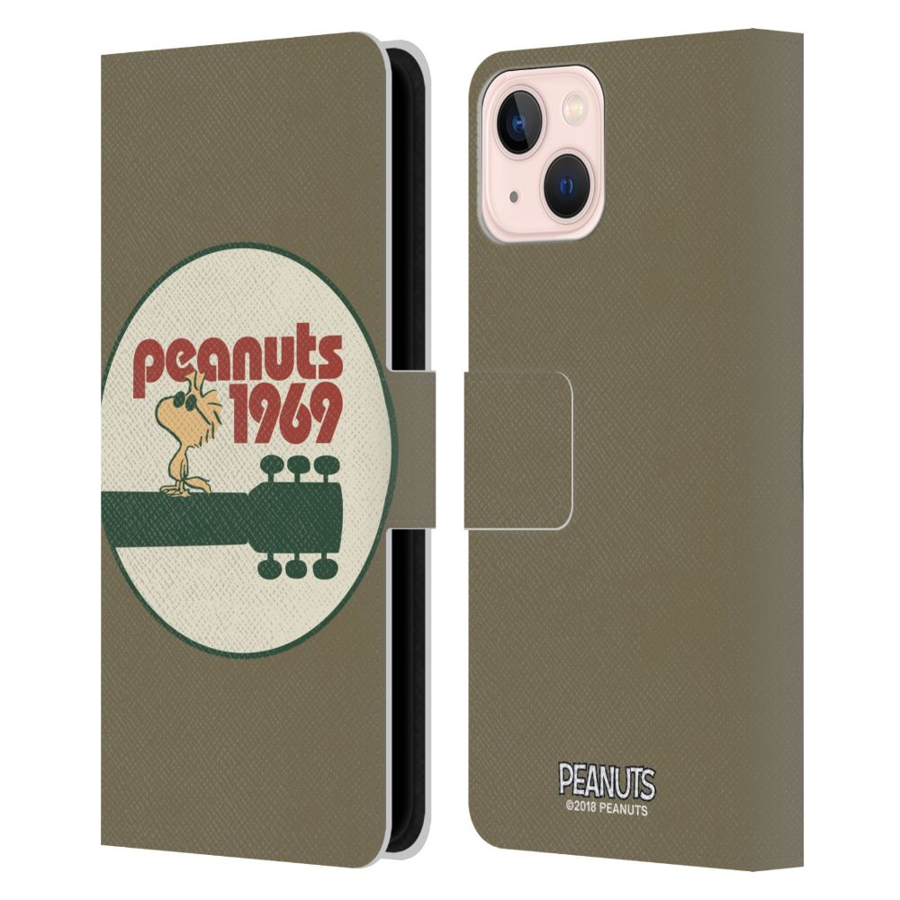 PEANUTS - (コミック誕生 75周年 ) - Guitar 1969 レザー手帳型
